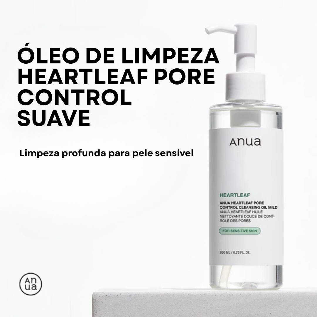 Óleo de Limpeza Suave para Poros Heartleaf