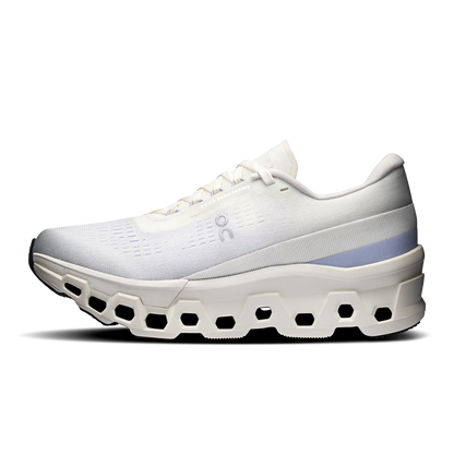 Tênis On Cloudmonster 2 - Marfim / Cinza nuvem - Feminino - vista 4