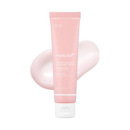 Creme Facial Rosa com PDRN e Peptídeos