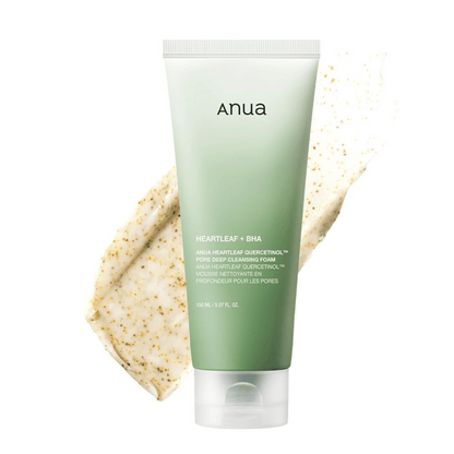 ANUA - Espuma de Limpeza Profunda Heartleaf Quercetinol Pore 150ml