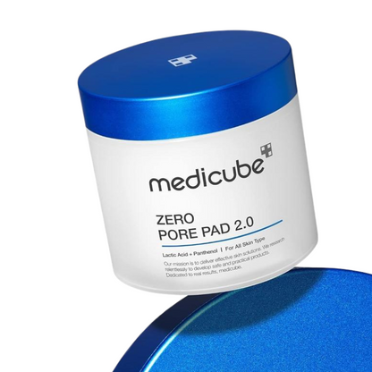 Medicube Zero Pore Pad 2.0 – Tônico Esfoliante em Disco para Poros Visivelmente Menores