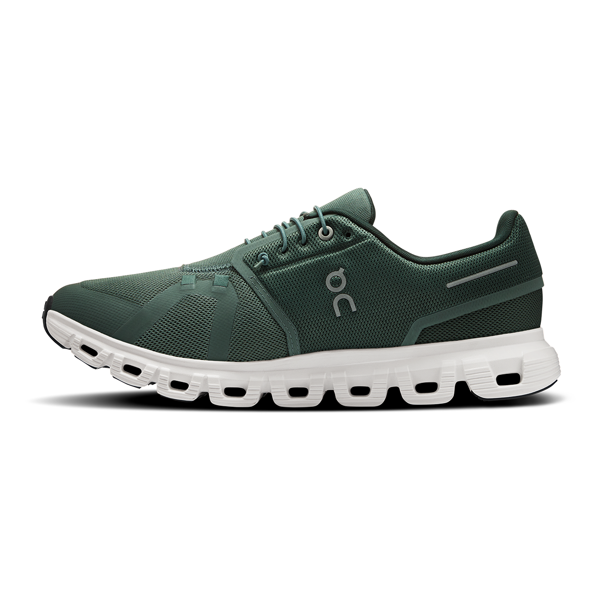 Tênis On Cloud 6 Masculino - Verde oliva / Verde escuro - vista 2