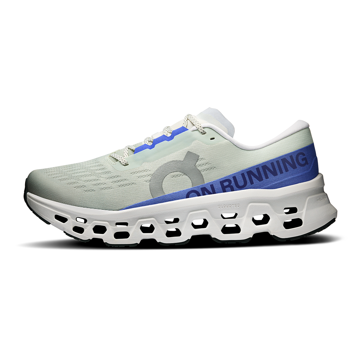 Tênis On Cloudmonster 3 Masculino - Azul gelo / Marfim - vista 2