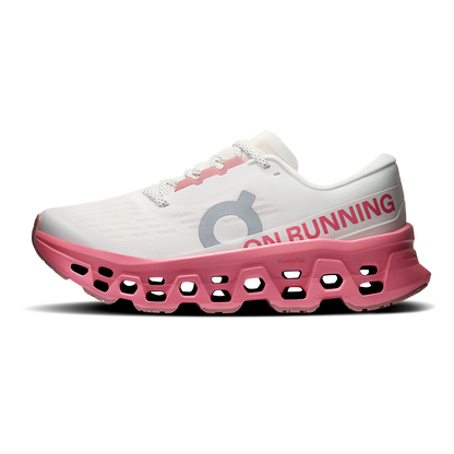 Tênis On Cloudmonster 3 Feminino - Marfim / Rosa camélia - vista 2