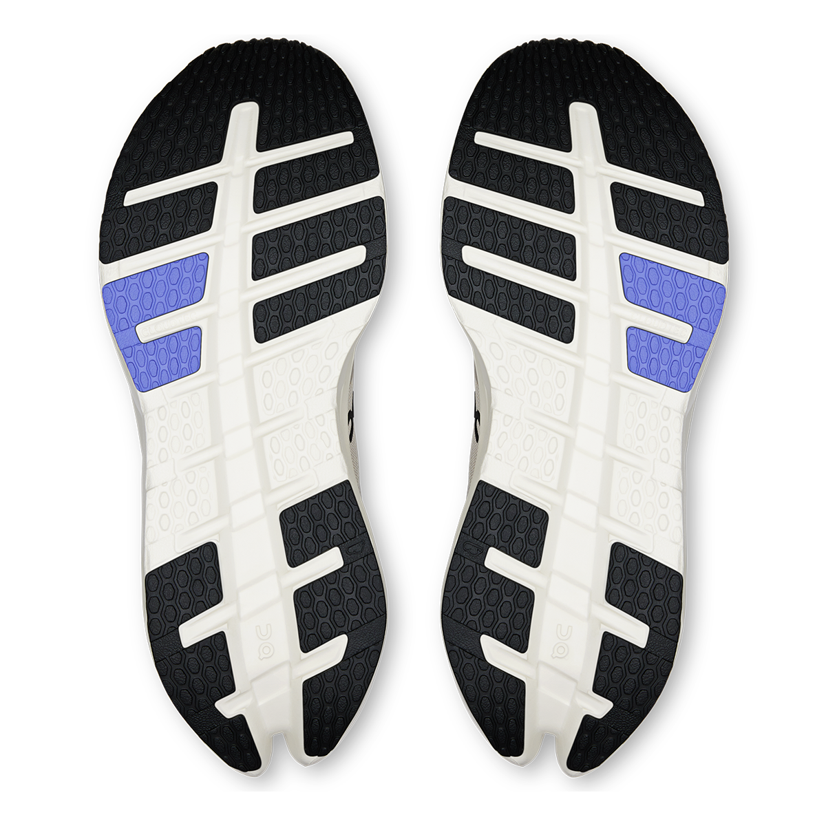 Tênis On Cloudrunner 3 Feminino - Pérola / Azul marinho - vista 4