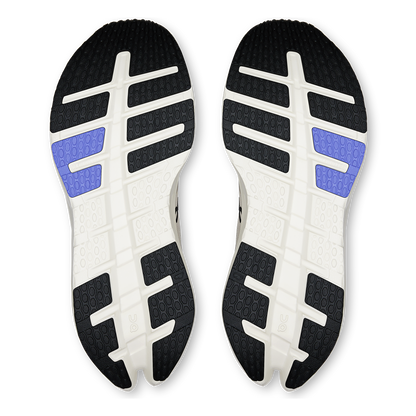 Tênis On Cloudrunner 3 Feminino - Pérola / Azul marinho - vista 4