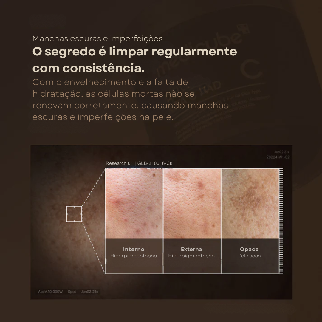 Discos Iluminadores com Vitamina C