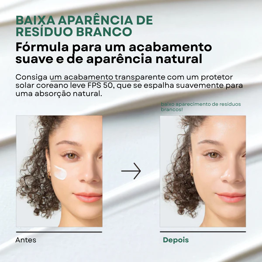 Protetor Solar Suave e Hidratante Heartleaf Silky