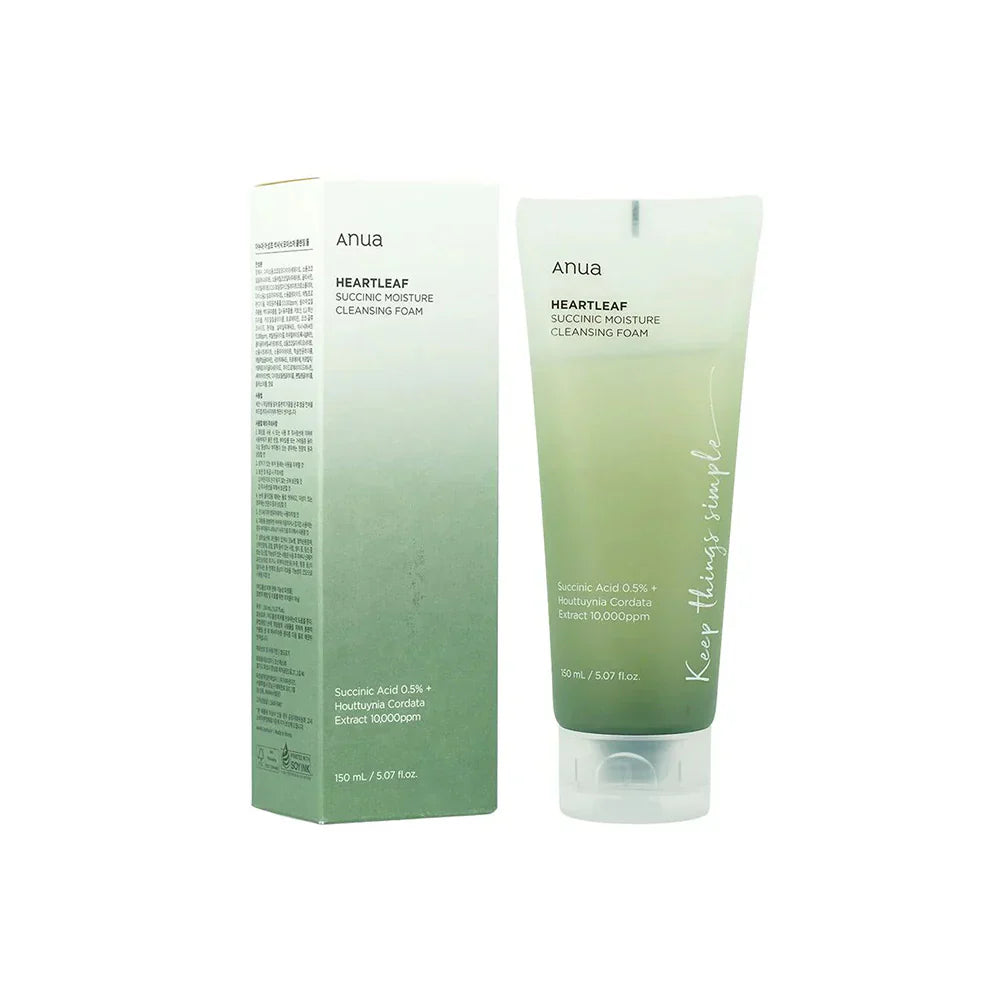 ANUA - Espuma de Limpeza Profunda Heartleaf Quercetinol Pore 150ml