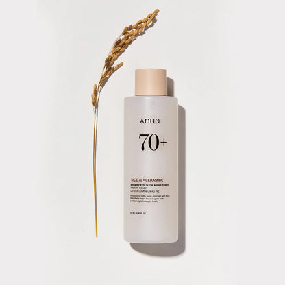 ANUA - Tônico Leitoso Iluminador Rice 70 Glow 250ml