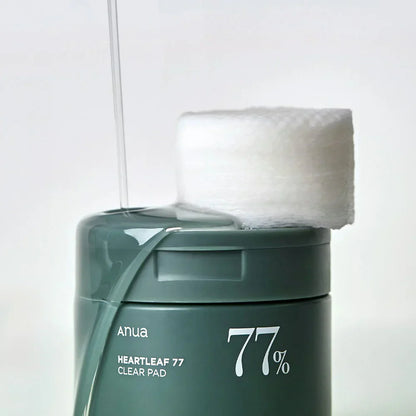 ANUA - Algodões Heartleaf 77 Clear Pad 160ml