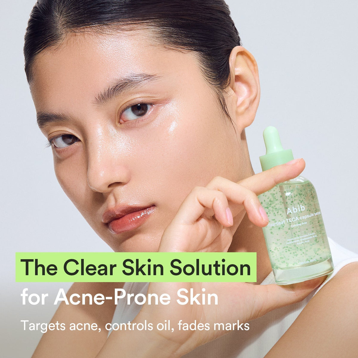 Sérum em Cápsulas de Heartleaf e Teca – Gotas Calmantes