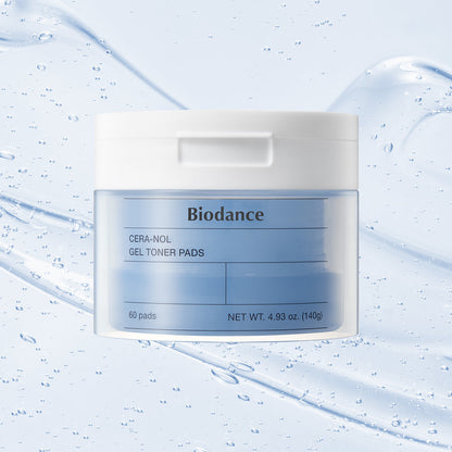 Biodance - Hydro Cera-Nol Gel Toner Pads 60 Unidades 140g