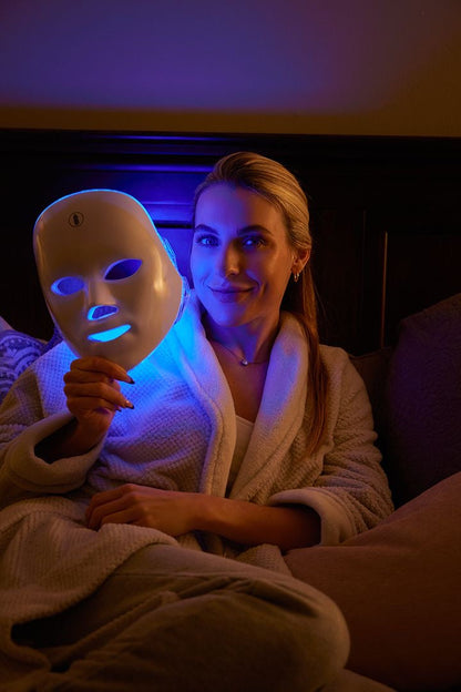 Máscara Facial LED com 7 cores
