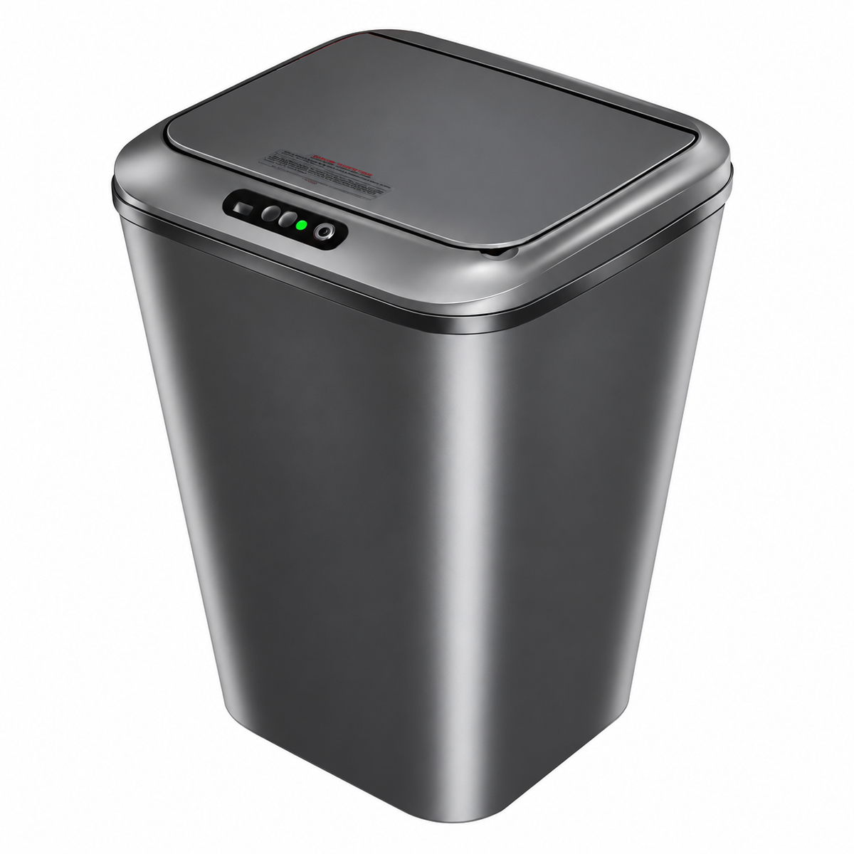 Lixeira com Sensor Automático Inteligente Abre Fácil em Toque Cesto Lixo Casa 16 Litros