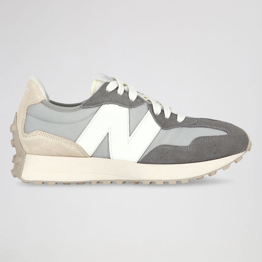 Tênis New Balance 327 Unissex - Cinza / Branco - Foto 1