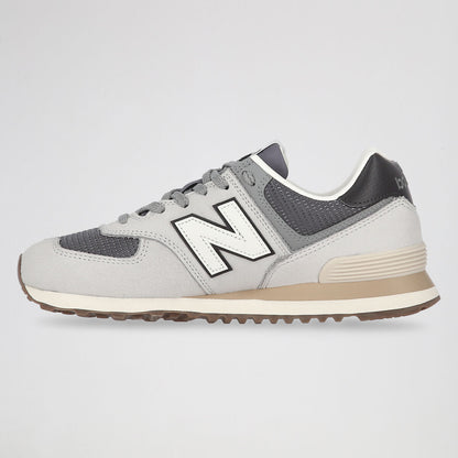 Tênis New Balance 574 Unissex - Cinza / Branco - Foto 2
