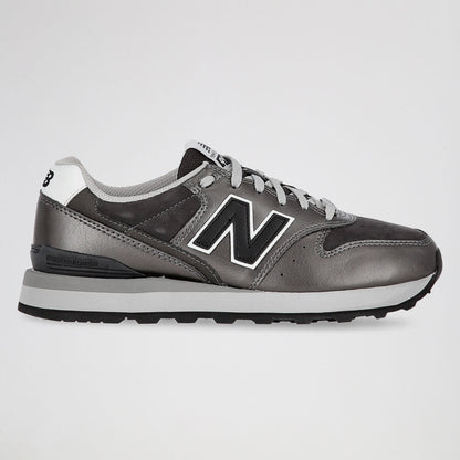 Tênis New Balance 996 Feminino - Cinza-escuro / Preto - Foto 1