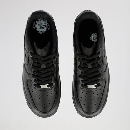 Tênis Nike Air Force 1 '07 Masculino - Preto - Foto 3