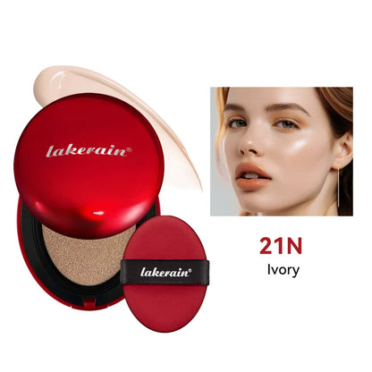 Base Lakerain Cushion Super Fit – Cobertura Impecável com Proteção Solar e Tratamento para a Pele