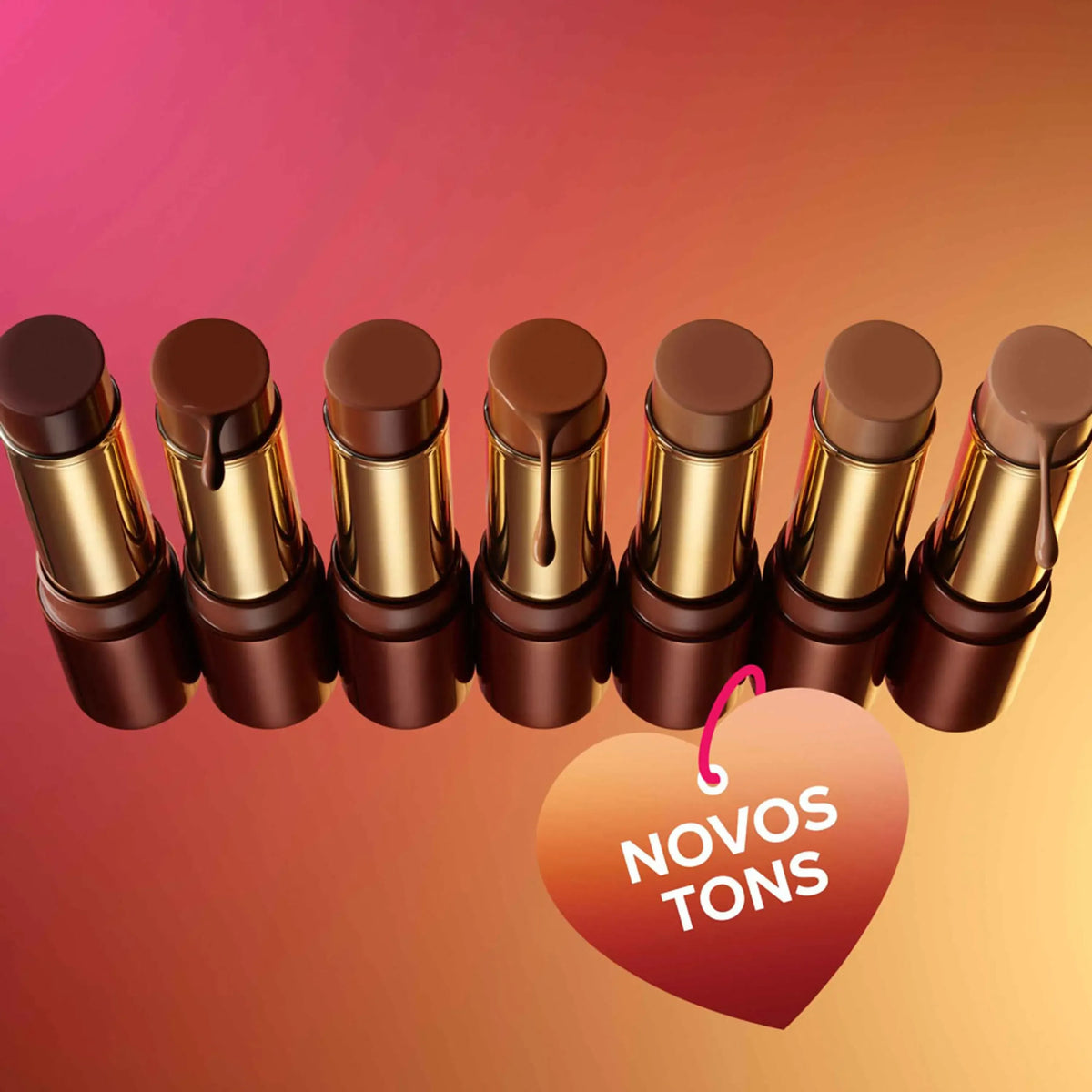 Too Faced Bronzer e Contorno Facial em Bastão Chocolate Soleil