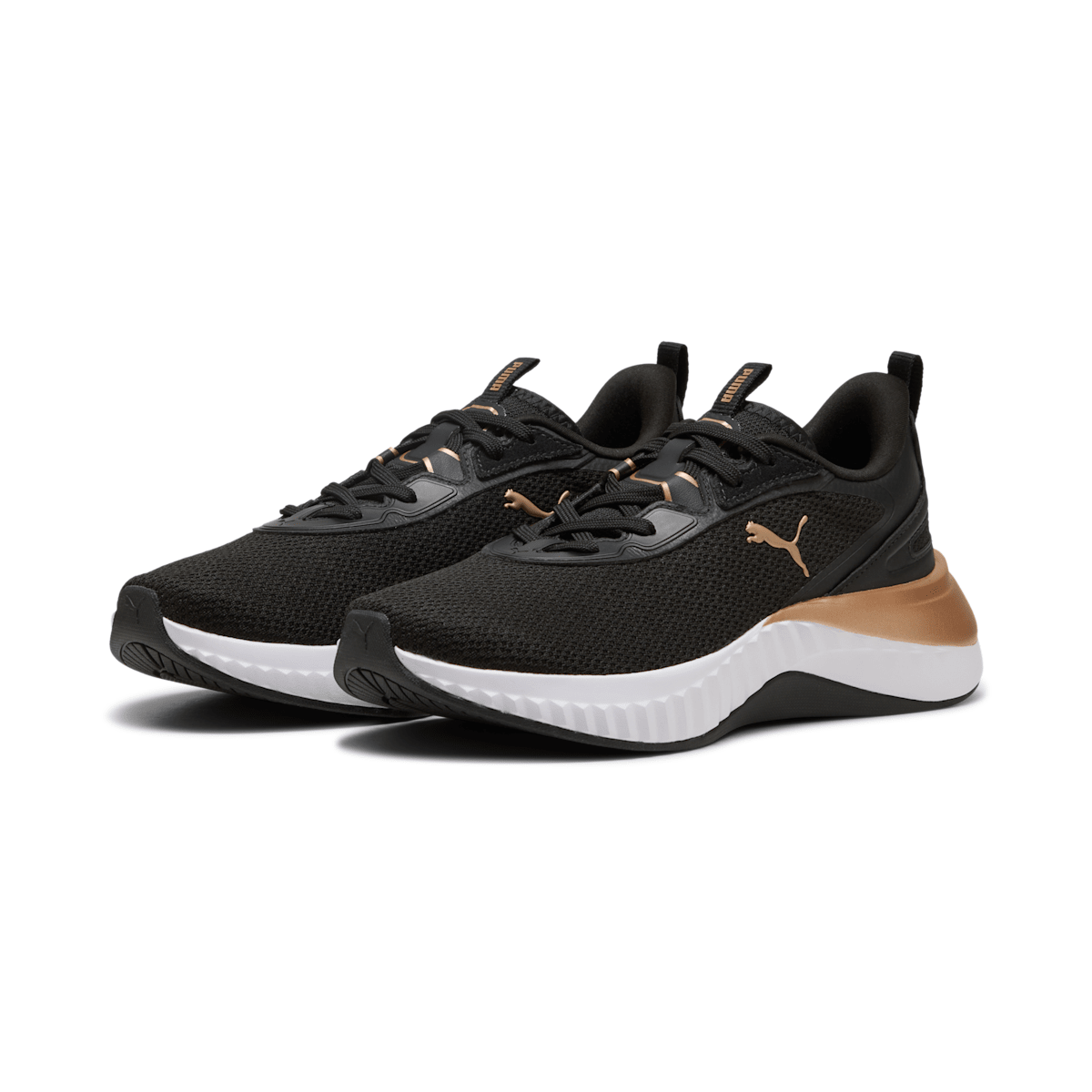 Tênis Puma Softride Sera Feminino - Preto / Dourado - Foto 2