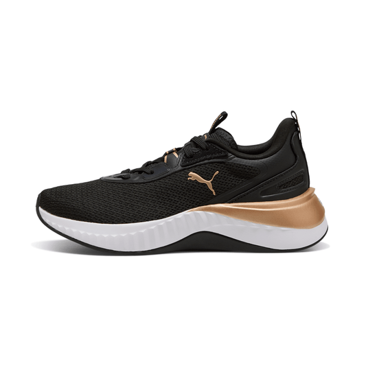 Tênis Puma Softride Sera Feminino - Preto / Dourado - Foto 1