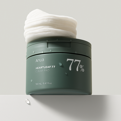ANUA - Algodões Heartleaf 77 Clear Pad 160ml